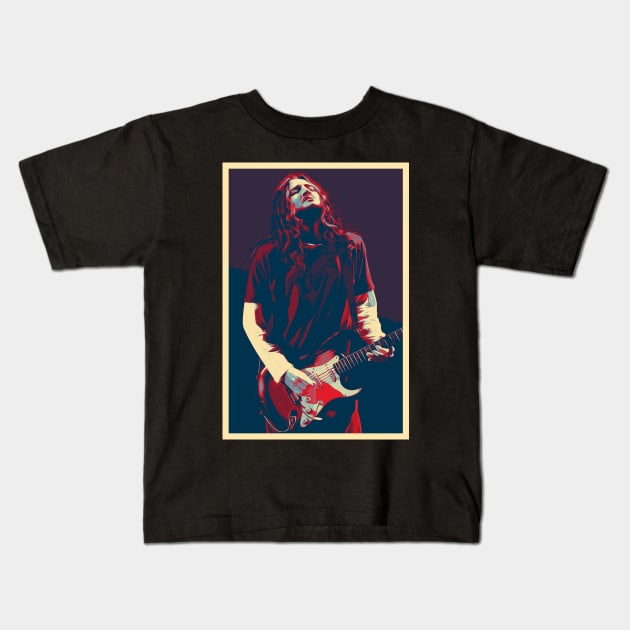 Pop Art John Frusciante Kids T-Shirt by MuraiKacerStore